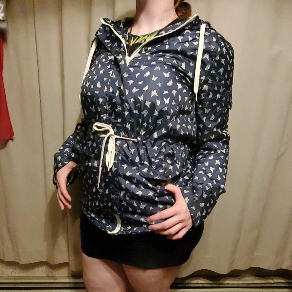 Butterfly raincoat